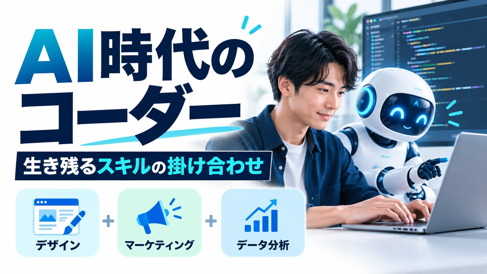 AI時代にコーダーの仕事はなくなる？これからのWeb制作で生き残るスキルの掛け合わせ